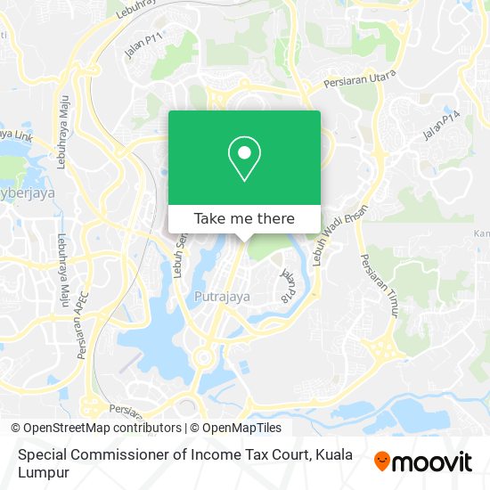 Special Commissioner of Income Tax Court map