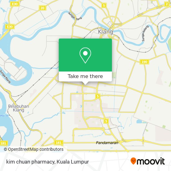 kim chuan pharmacy map