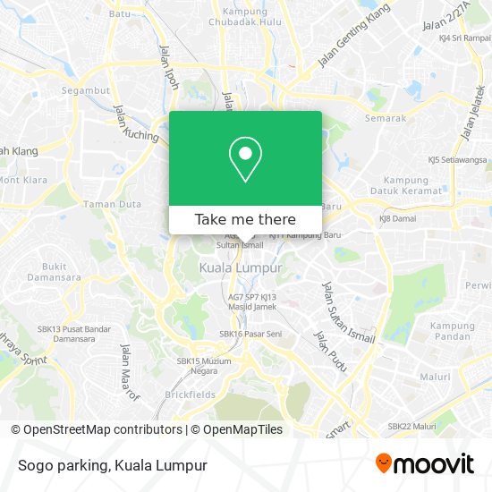 Sogo parking map