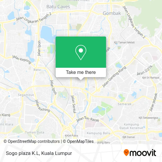 Sogo plaza K.L map