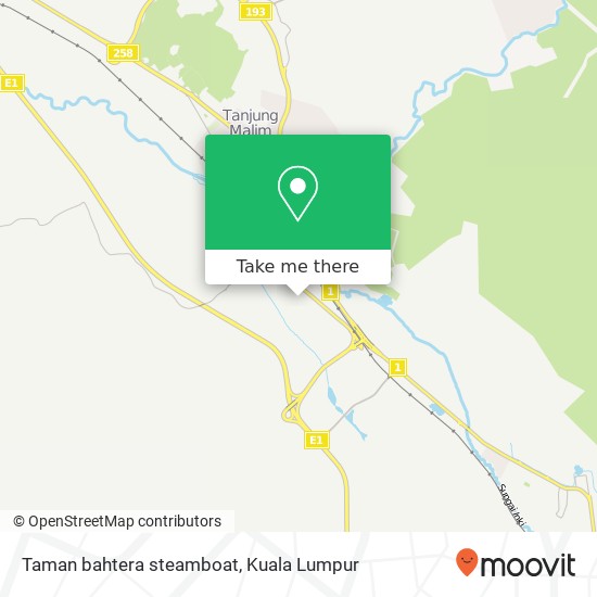 Taman bahtera steamboat map