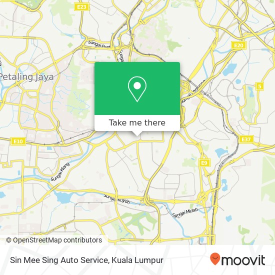 Sin Mee Sing Auto Service map