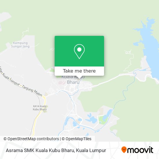 Peta Asrama SMK Kuala Kubu Bharu