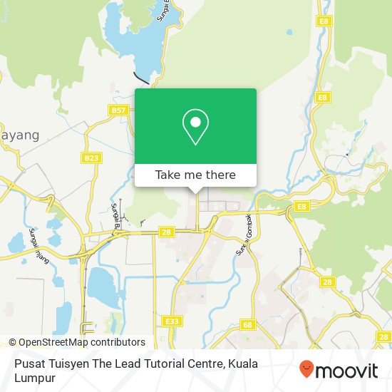 Pusat Tuisyen The Lead Tutorial Centre map