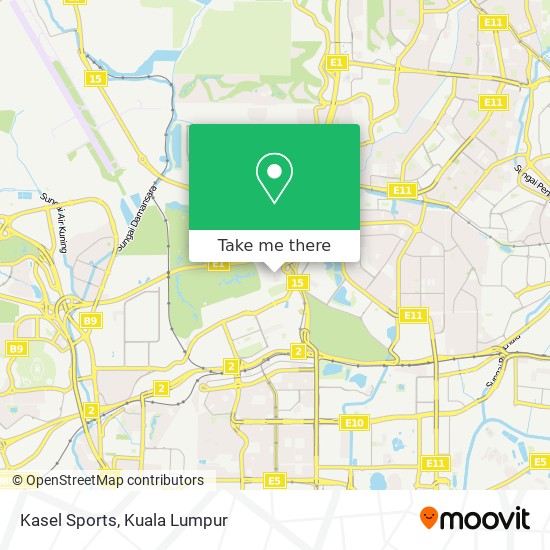 Kasel Sports map