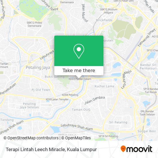 Terapi Lintah Leech Miracle map
