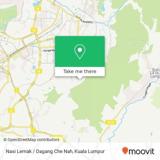 Nasi Lemak / Dagang Che Nah map