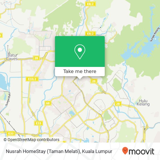 Nusrah HomeStay (Taman Melati) map