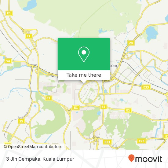 3 Jln Cempaka map