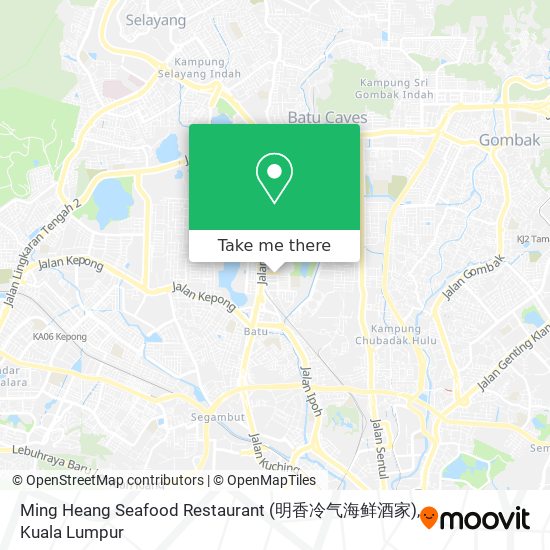 Ming Heang Seafood Restaurant (明香冷气海鲜酒家) map