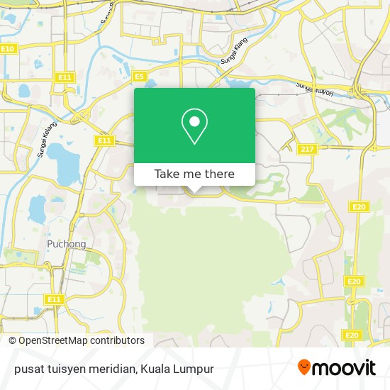 pusat tuisyen meridian map