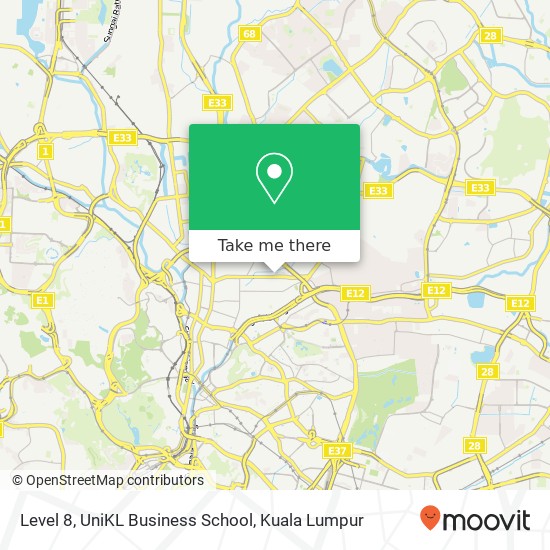 Peta Level 8, UniKL Business School