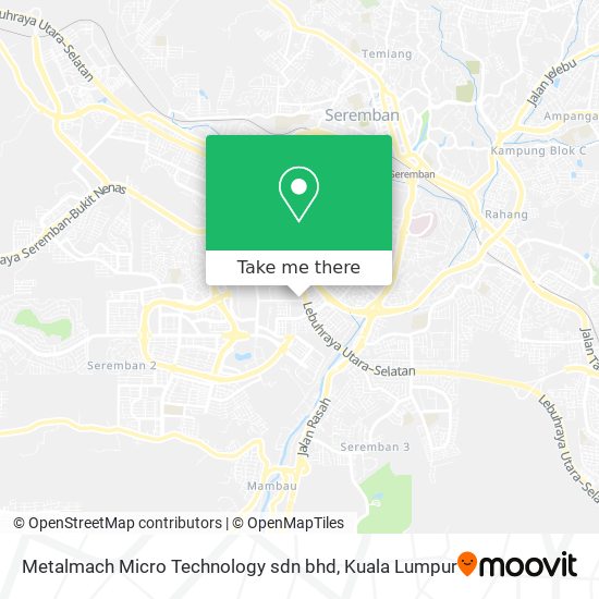 Metalmach Micro Technology sdn bhd map