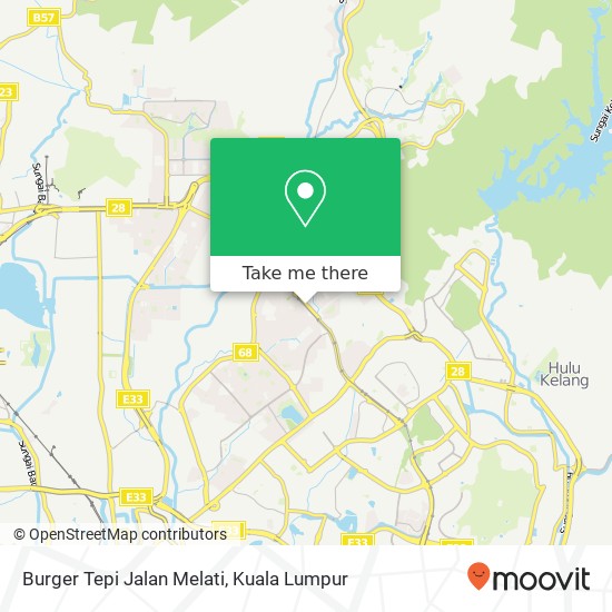 Burger Tepi Jalan Melati map