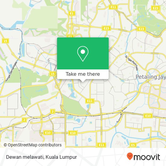 Dewan melawati map