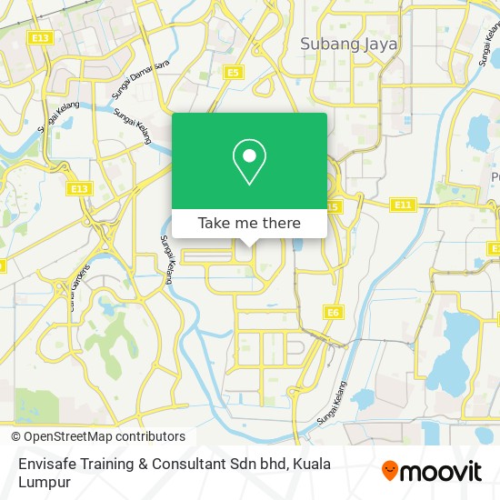 Envisafe Training & Consultant Sdn bhd map