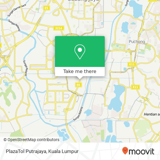 Peta PlazaTol Putrajaya