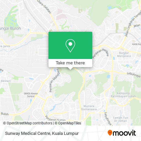 Sunway Medical Centre map