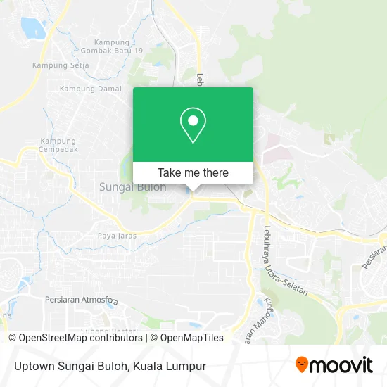 Uptown Sungai Buloh map