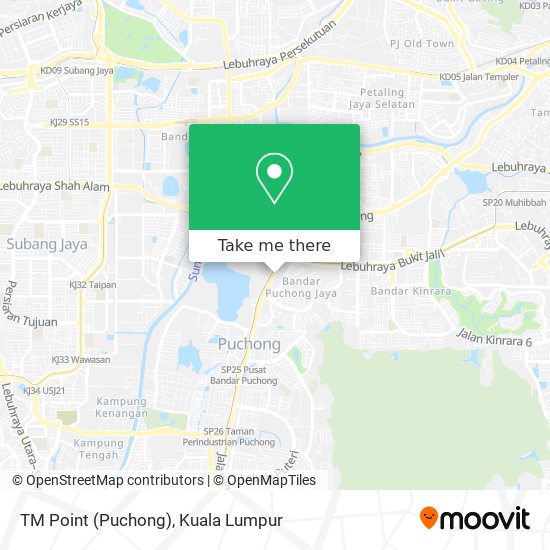TM Point (Puchong) map