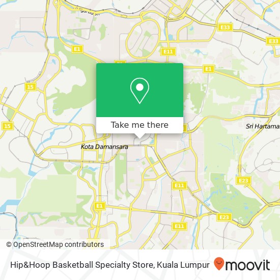 Hip&Hoop Basketball Specialty Store map