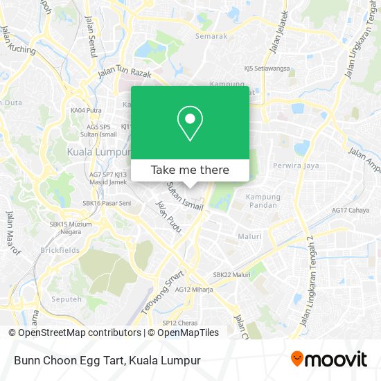 Bunn Choon Egg Tart map