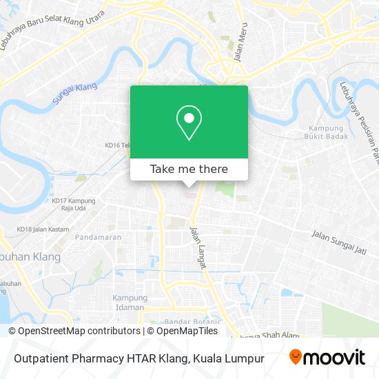 Peta Outpatient Pharmacy HTAR Klang