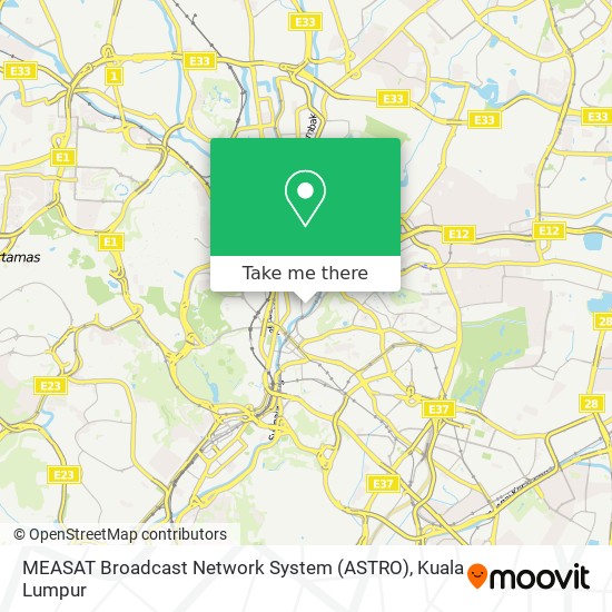 Peta MEASAT Broadcast Network System (ASTRO)