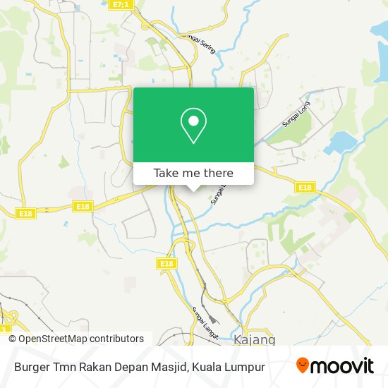 Burger Tmn Rakan Depan Masjid map