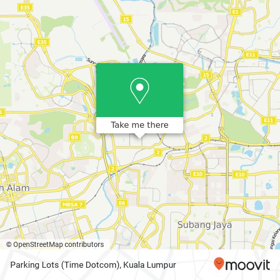 Parking Lots (Time Dotcom) map