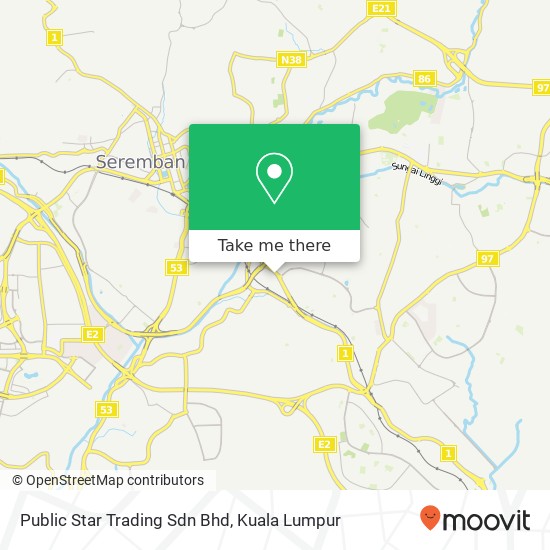 Public Star Trading Sdn Bhd map