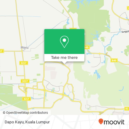 Dapo Kayu map