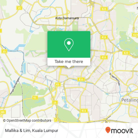 Mallika & Lim map