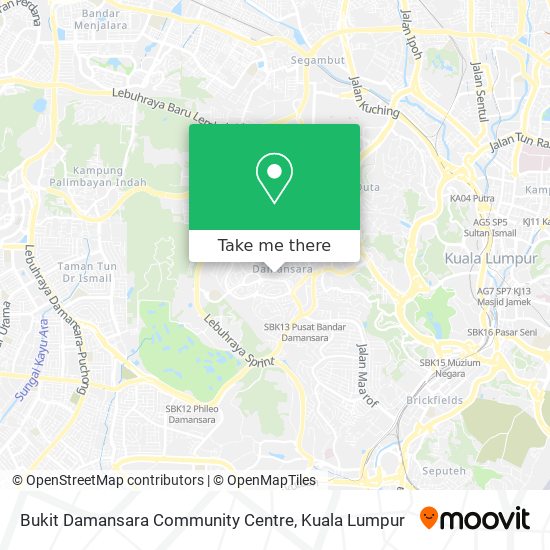 Peta Bukit Damansara Community Centre