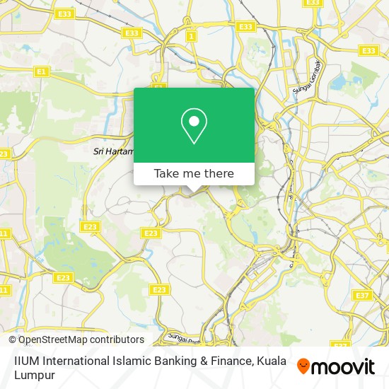 IIUM International Islamic Banking & Finance map