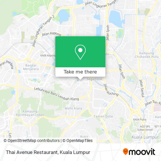 Thai Avenue Restaurant map