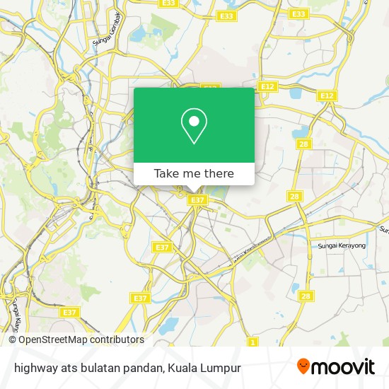 highway ats bulatan pandan map