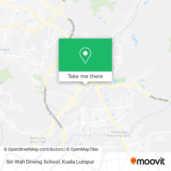 Sin Wah Driving School map