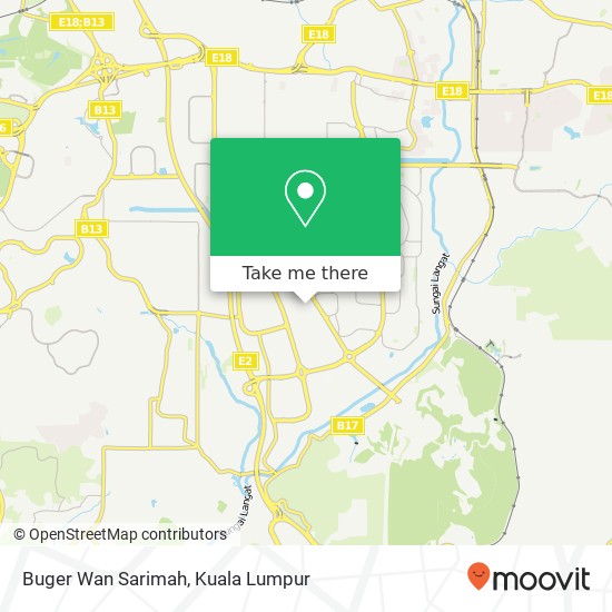 Buger Wan Sarimah map
