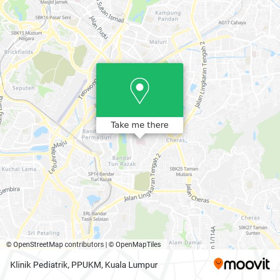 Klinik Pediatrik, PPUKM map