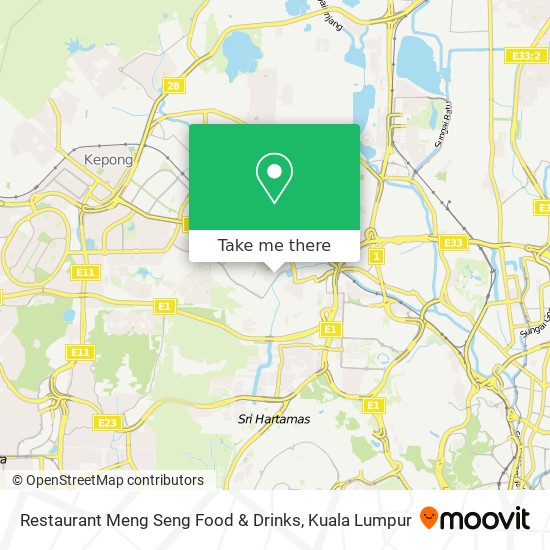 Peta Restaurant Meng Seng Food & Drinks