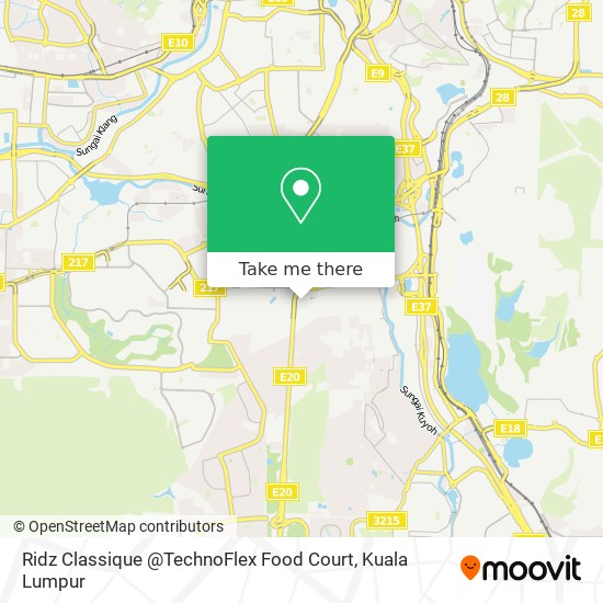 Ridz Classique @TechnoFlex Food Court map