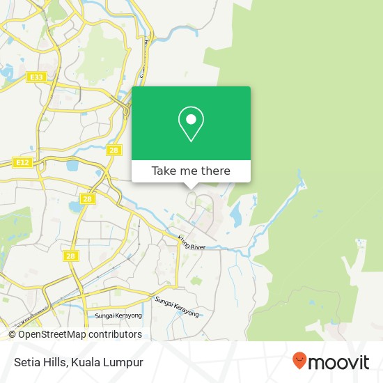 Setia Hills map