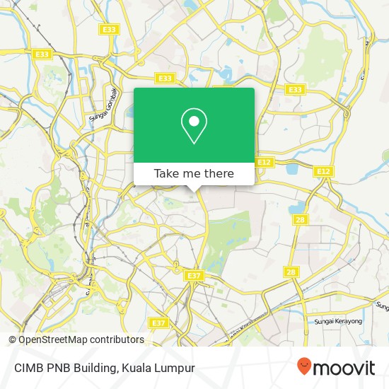 CIMB PNB Building map