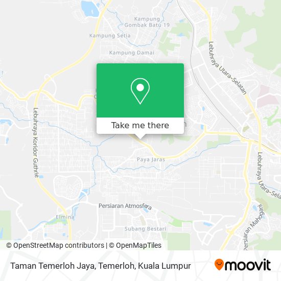 Taman Temerloh Jaya, Temerloh map