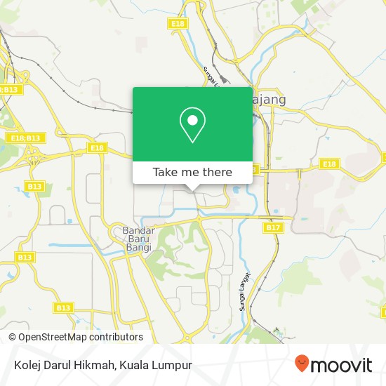 Kolej Darul Hikmah map