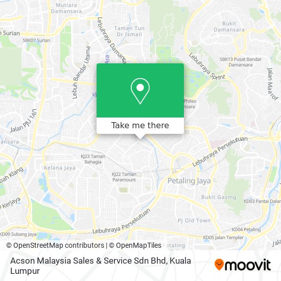 Acson Malaysia Sales & Service Sdn Bhd map