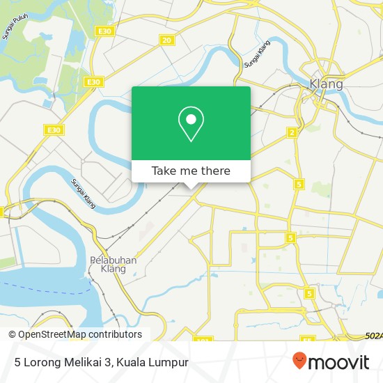 5 Lorong Melikai 3 map