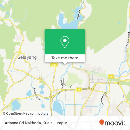 Peta Arianna Sri Nakhoda