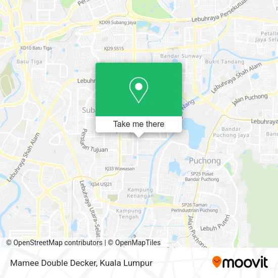 Mamee Double Decker map